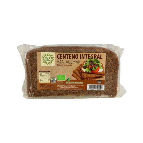 Solnatural German Rye Bread Int Bio 500g