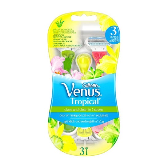 Gillette Venus Tropical Rasuradoras Desechables 3uds