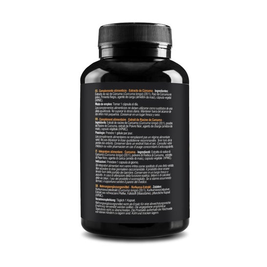 Zenement Extracto Cúrcuma Pimienta Negra 120vcaps