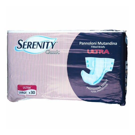 Serenity Soft Dry Pañales Braguitas Super Medium 30uds