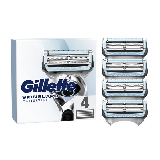 Gillette SkinGuard Sensitive Cuchillas Recambio 4uds
