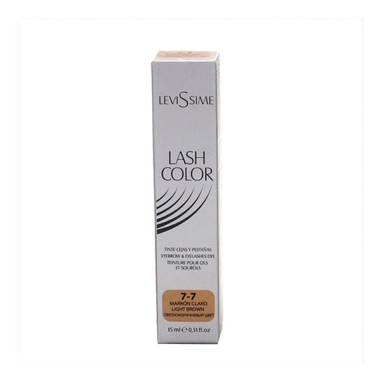 Levissime Lash Color Eyebrows and Eyelashes 7-7 Light Brown 15ml