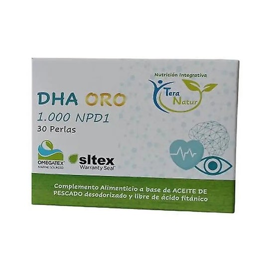 Tera Natur Dha Oro 1000 NPD1 60 Perlas Tera Natur Dha Oro 1000 NPD1 60 Perlas
