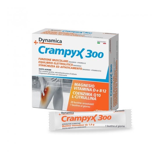 Dynamica Crampyx 300 Sabor Cítrico Sobres 20x1,8g
