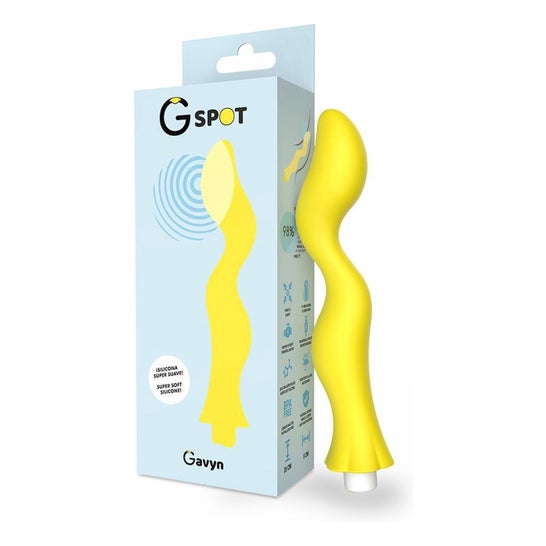 Vibratore G-Spot G-Spot Gavyn Giallo 1pc