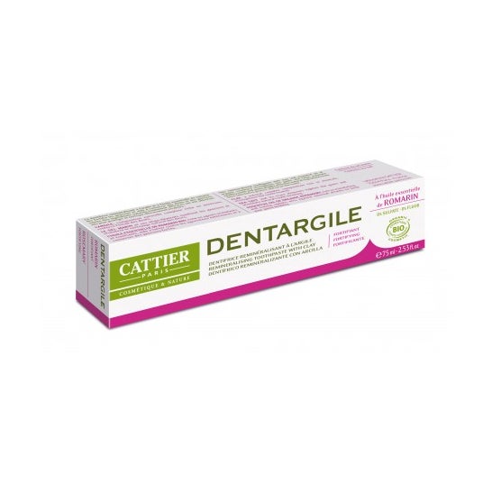 Cattier dentargile toothpaste fortifying toothpaste with rosemary 100 g