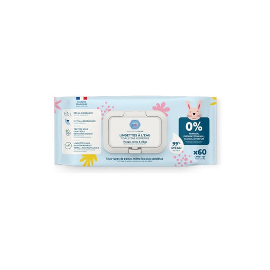 Pharmababy Toallitas Agua 60 uds
