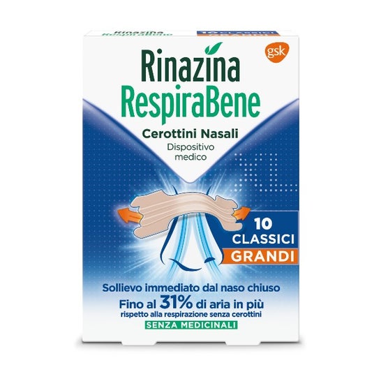 Rhinazine Breathing Cl Gr 10Pcs