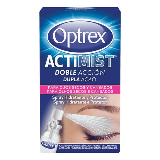 Optrex Actimist 2in1 Spray Ocular Ojos Secos e Irritados 10ml