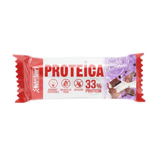 Nutrisport Barrita Proteica Doble Chocolate 24uds