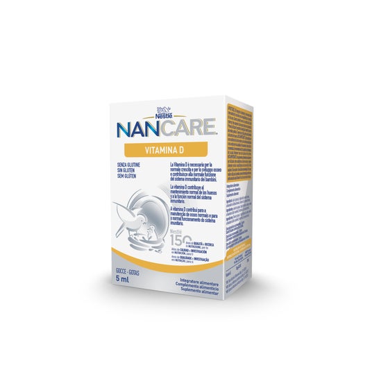 Nan Care Vitamine D druppels 5 Ml