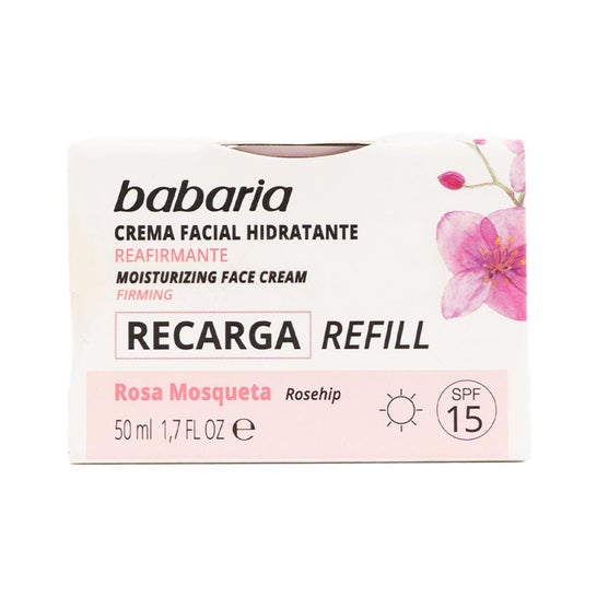 Babaria Crema Facial Reafirmante Rosa Mosqueta Refill 50ml