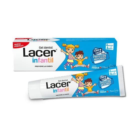 Lacer Gel Dental Infantil 6m-6a 50ml