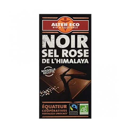 Alter Eco Chocolate Negro con Sal del Himalaya Bio 100g