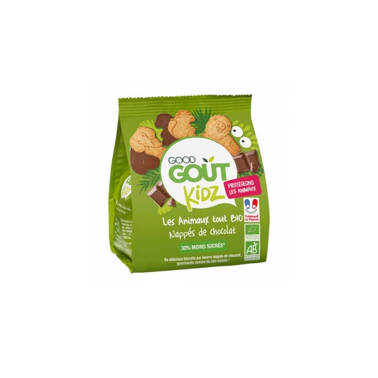 Good Gou Biscudit Animaux Nappes Chocolat 120g