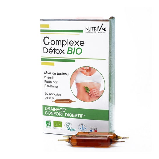 Nutrivie Ampollas Complejo Detox Bio 20x15ml