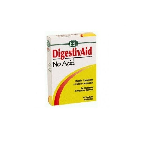 Digestivaid No Acid 12 tabletas