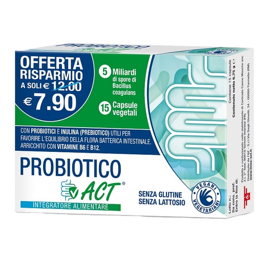 F&F Probiotico Act 15caps