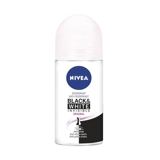 Nivea Black & White Invisible Roll-On Desodorante 50ml