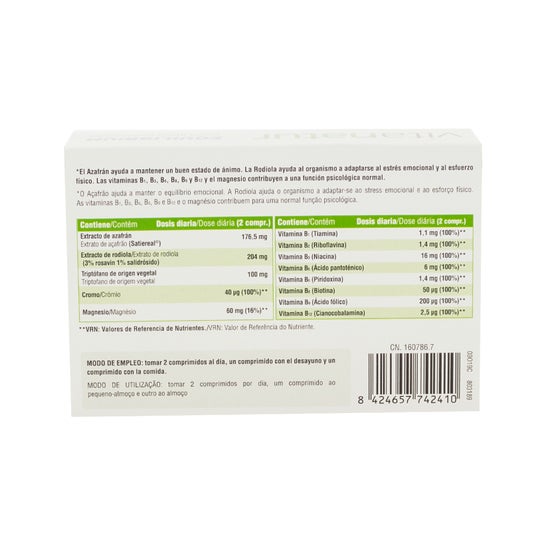 Vitanatur Equilibrium Equilibrio Emocional 30comp