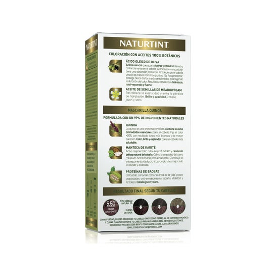 Naturtint Tinte 5.50 Caoba Chispeante