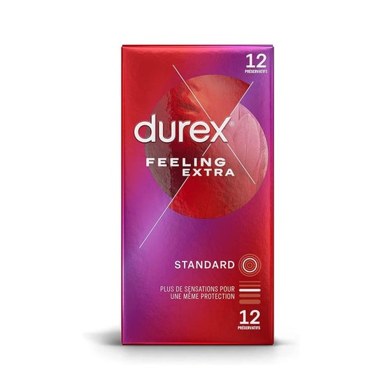 Durex Feeling Extra Preservativos 12uds