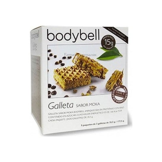 Bodybell Moka Flavour Biscuit 5x35.5g
