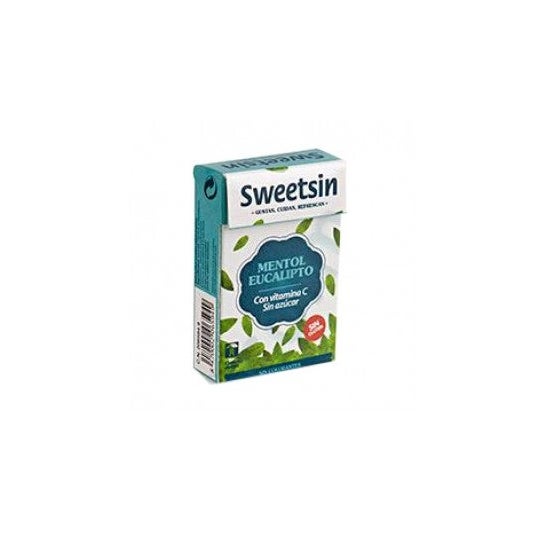 Sweetsin menthol-eucalyptus propolis slik uden sukker 36,5 g
