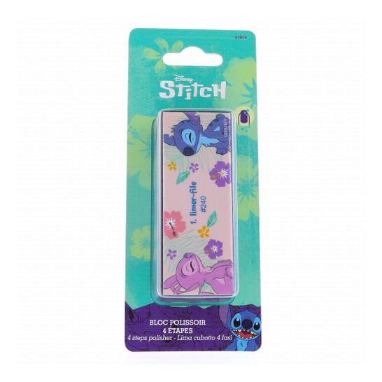 Disney Stitch Pulidor Uñas 4 Pasos 1ud