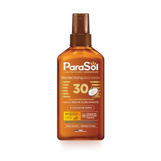 Parasol Spray Coconut Dry Oil SPF30 200ml