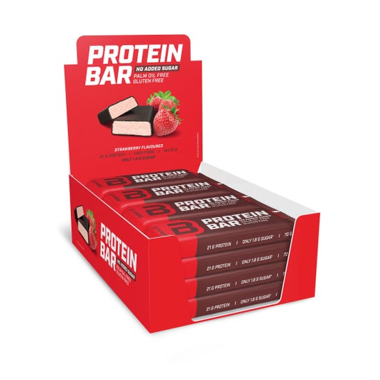 BioTech USA Protein Bar Fresa 16x70g