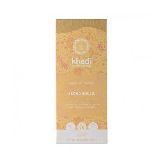 Khadi Colorations Végétales Blond Soleil 100g