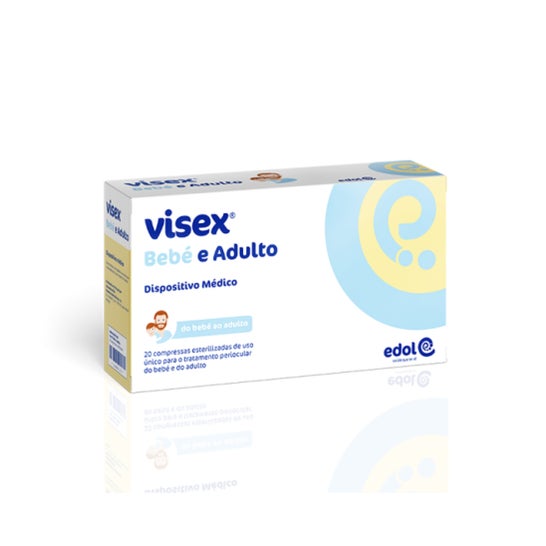 Visex Bebé e Adulto Compressas Esterilizadas 20 Unidades