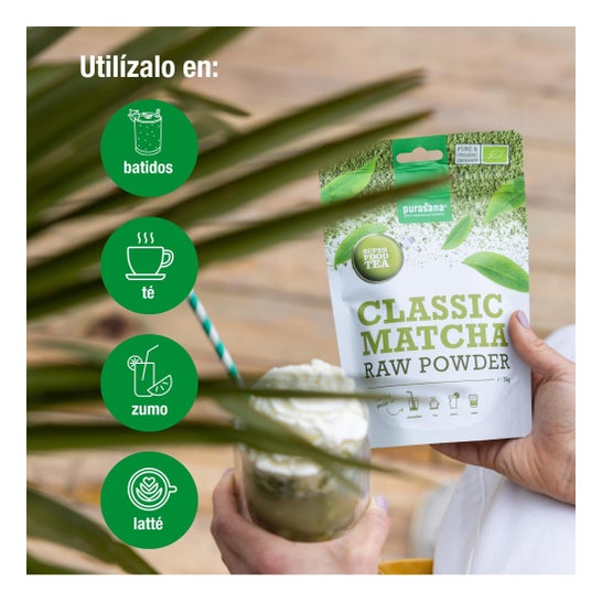 Purasana Matcha Polvo Classic Bio 75g