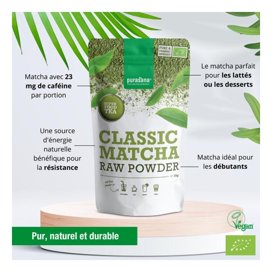 Purasana Matcha Polvo Classic Bio 75g