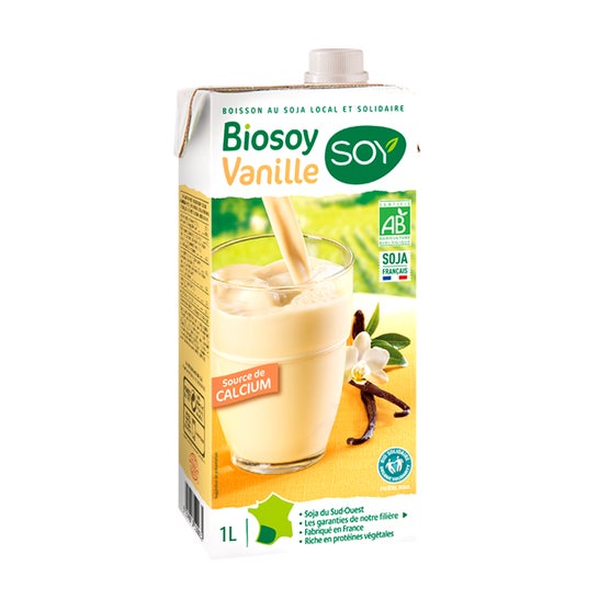 Bio Soy Soy Milk Vanilla Soy Milk Bio 1L