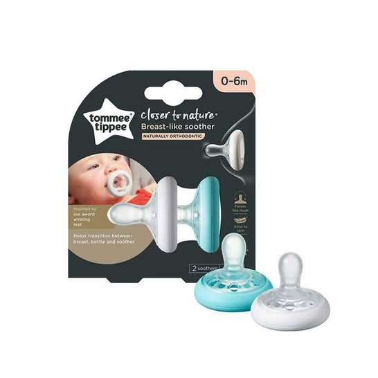 Tommee Tippee Closer To Nature 0-6M 2uds