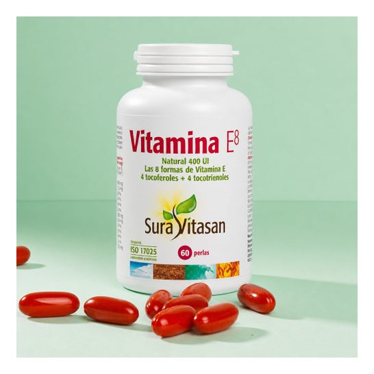 Sura Vitasan Vitamina E8 400Ui 60 Perlas