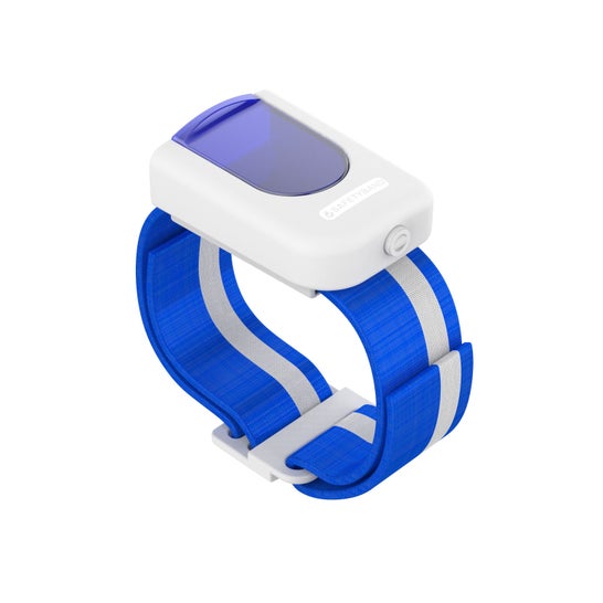 Safetyband Hydroalcoholische Gel Armband Blauw Basislijn