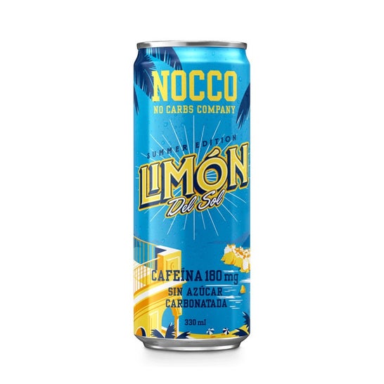 Nocco Bebida Energetica Limon Sol BCAA 330ml