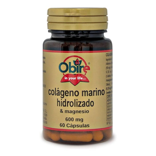 Obire Hydrolysiertes marines Kollagen + Magnesium 60  Kapseln