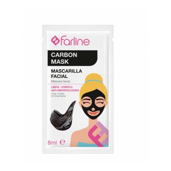 Farline Facial Máscara Carbon 10x8ml