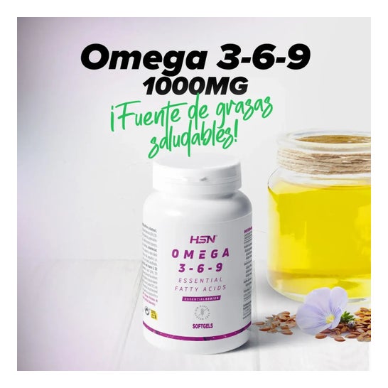 HSN Omega 3-6-9 1000mg 120 perlas