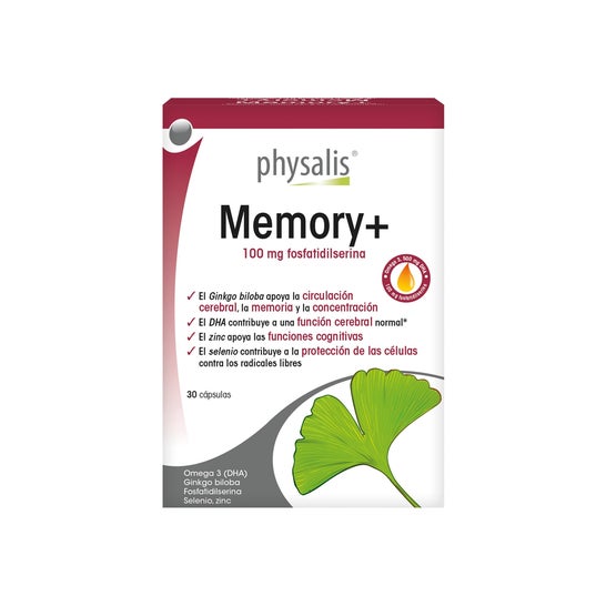 Physalis Memory+ 30 kapsler