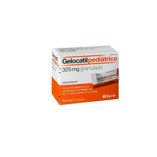 Gelocatil Pediátrico 325mg 12sobres