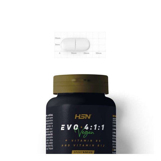 HSN Evo 4:1:1 BCAA's 4:1:1 + Vitaminas B6 & B12 120 Tabletas