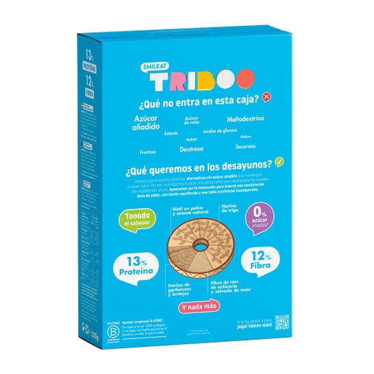 Smileat Triboo Cereales de Desayuno Ecológicos 300 g