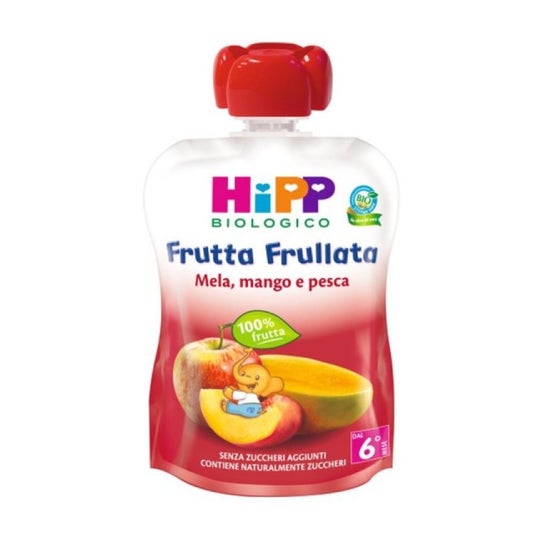 Hipp Bio Frutta Frullata Frutti Gialli Mela Yogurt 90g
