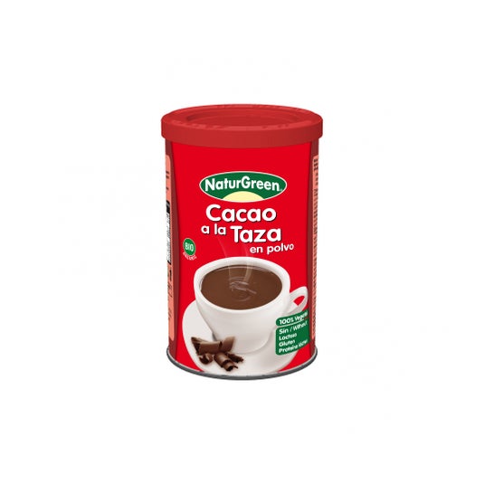 Tazza di cacao biologico in polvere Naturgreen 250g