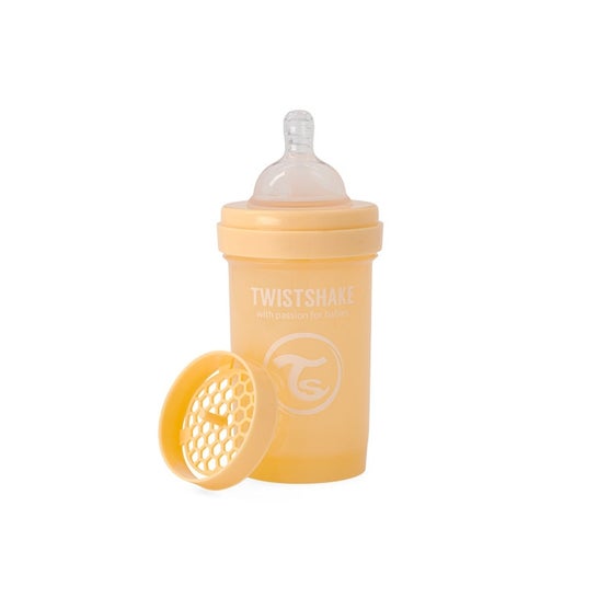 Twistshake Anti-Colic Bottle Caramel Beige 180 ml